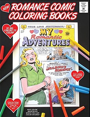 Romance Comic Coloring Book #4-..