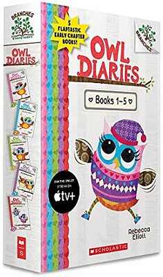 Owl Diaries, Books 1-5: A Branches Box Set-..