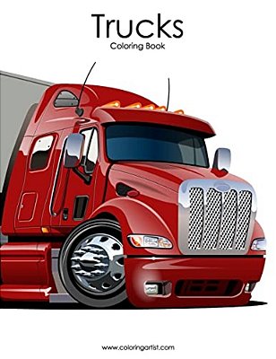 Trucks Coloring Book 1-..