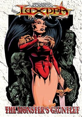 Kirk Lindo's Vampress Luxura: The Monster's Gauntlet: A Graphic Novella-..