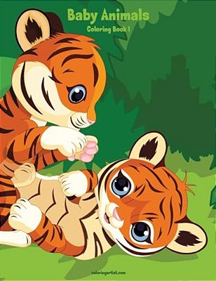 Baby Animals Coloring Book 1-..