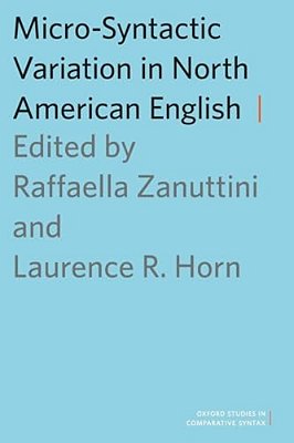 Micro-Syntactic Variation In North American English-..
