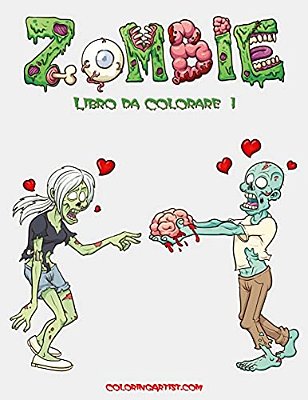 Zombie Libro Da Colorare 1-..