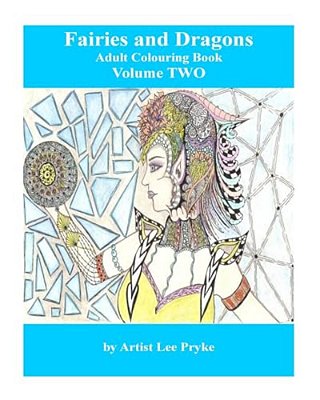 Fairies And Dragons: Adult Colouring Book-..
