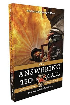 Niv, Answering The Call New Testament With Psalms And Proverbs, Pocket-Sized, Paperback, Comfort Print: Help And Hope For Firefighters-..