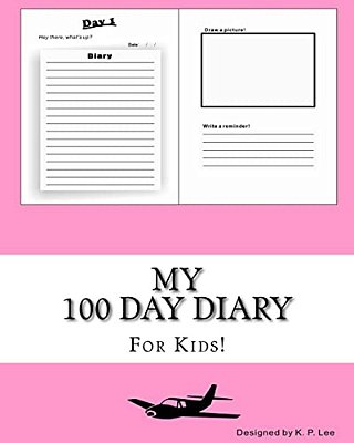 My 100 Day Diary (Light Pink Cover)-..