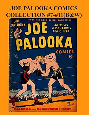 Joe Palooka Comics Collection #7 - #11 (B&w): America's Favorite Boxer - In The Army, 5 Issue Collection!-..