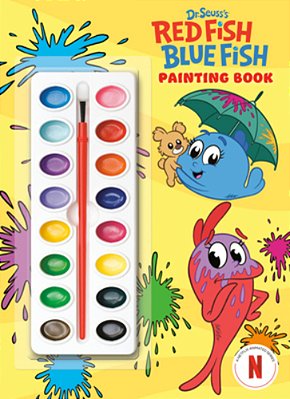 Dr. Seuss's Red Fish, Blue Fish Painting Book-..