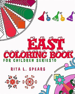 Easy Coloring Book For Children Series10: Play Learn And Relax-..