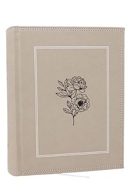 Nkjv, Journal The Word Bible: Reflect, Journal Or Create Art Next To Your Favorite Verses (Stone Leathersoft Over Board, Red Letter, Comfort Print)-..