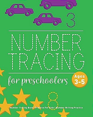 Number Tracing Book For Preschoolers: Number Tracing Book, Practice For Kids, Ages 3-5, Number Writing Practice-..
