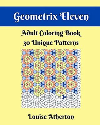 Geometrix Eleven: Coloring For Adults-..