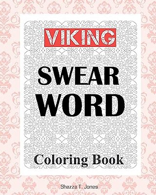 Viking Swear Word Coloring Book-..