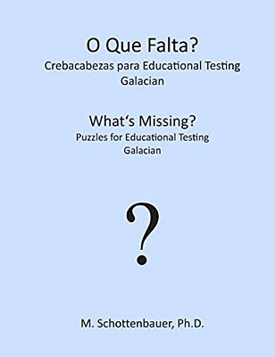 What's Missing? Puzzles For Educational Testing: Galician-..