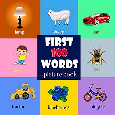 First 100 Words. A Picture Book For Baby-..