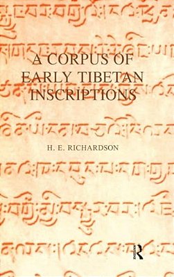A Corpus Of Early Tibetan Inscriptions-..