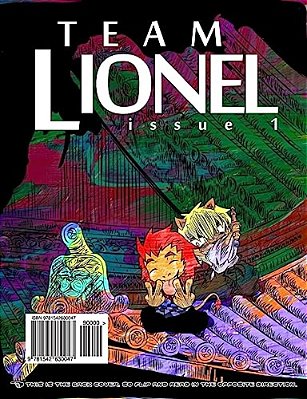 Ninjanimals Action: Team Lionel: Comic & Card Game Book-..