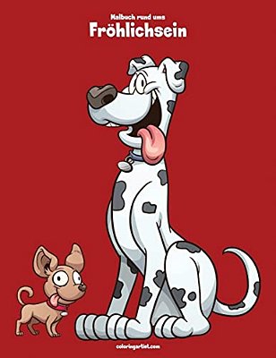 Malbuch Rund Ums Fröhlichsein 1, 2 & 3-..