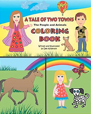A Tale Of Two Towns Coloring Book, The People And Animals-..