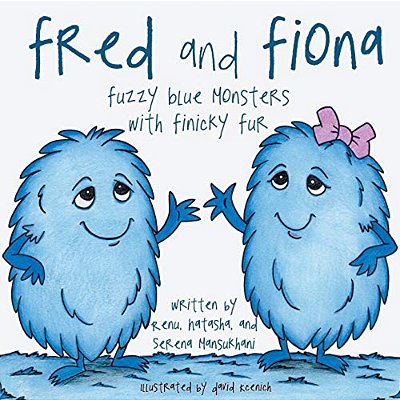 Fred And Fiona: Fuzzy Blue Monsters With Finicky Fur-..