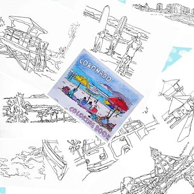 Coronado Coloring Book-..