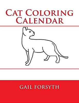Cat Coloring Calendar-..