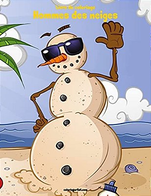 Livre De Coloriage Hommes Des Neiges 2-..