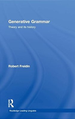 Generative Grammar: Theory And Its History-..