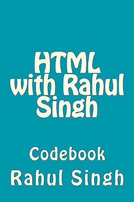 Html With Rahul Singh: Codebook-..