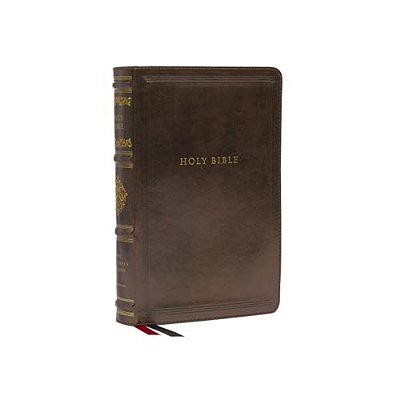 Nkjv, Personal Size Reference Bible, Sovereign Collection, Leathersoft, Brown, Red Letter, Comfort Print: Holy Bible, New King James Version-..
