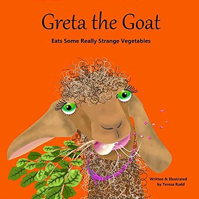 Greta The Goat Eats Some Really Strange Vegetables-..