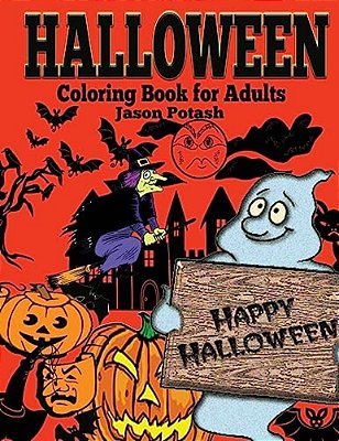 Halloween Coloring Book For Adults-..