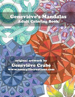 Genevieve's Mandalas: Adult Coloring Book-..