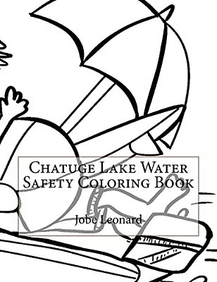Chatuge Lake Water Safety Coloring Book-..
