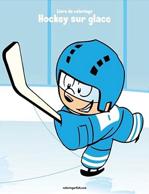 Livre De Coloriage Hockey Sur Glace 1-..