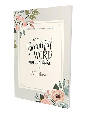 Niv, Beautiful Word Bible Journal, Matthew, Paperback, Comfort Print-..