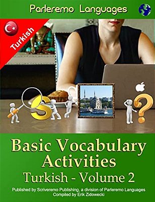 Parleremo Languages Basic Vocabulary Activities Turkish - Volume 2-..
