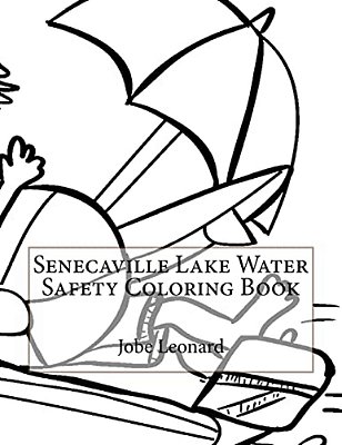 Senecaville Lake Water Safety Coloring Book-..