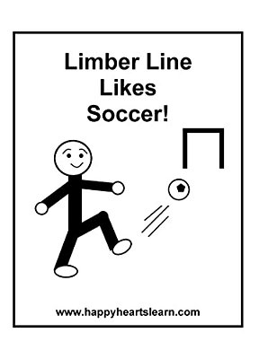 Limber Line Likes Soccer!-..