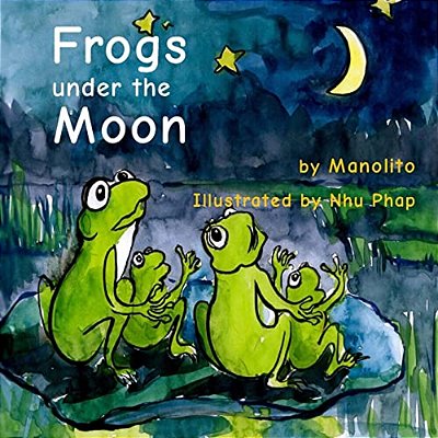 Frogs Under The Moon-..
