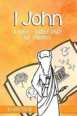 1 John: A Bible + Doodle Study For Kids-..