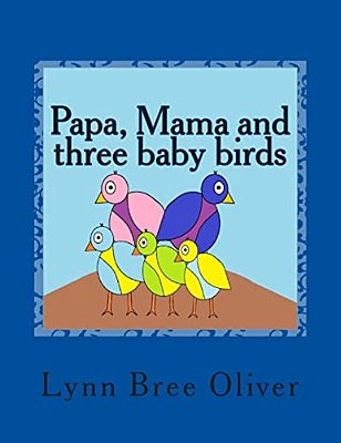 Papa, Mama And Three Baby Birds-..