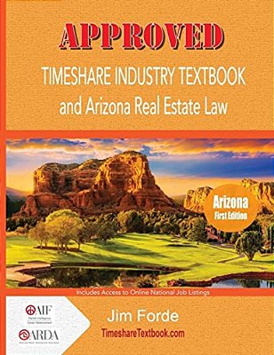 Approved Timeshare Industry Textbook And Arizona Real Estate Law-..