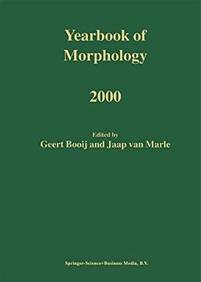 Yearbook Of Morphology 2000-..