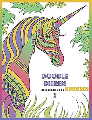Doodle Dieren Kleurboek Voor Kinderen 2-..
