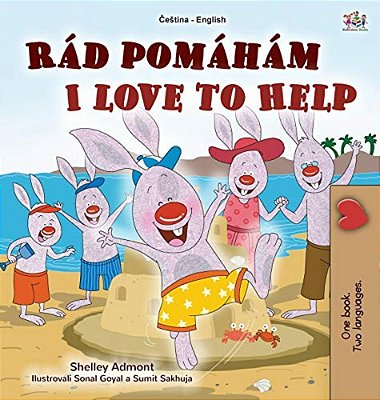 I Love To Help (Czech English Bilingual Book For Kids)-..