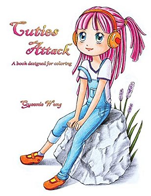 Cuties Attack - A Book Designed For Coloring-..