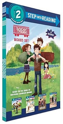 Boxcar Children Step Into Reading Boxed Set #1: Meet The Boxcar Children; Surprise Island Adventure; Secret Of The Yellow House; And Mystery At The Old-..