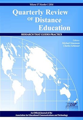 Quarterly Review Of Distance Education Vol 17 Issue 1-..