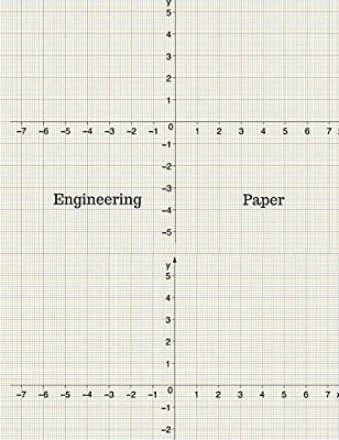 Engineering Paper: Quad Rule Graph Paper,8.5 X 11 (5X5 Graph Paper) 100 Pages-..